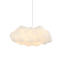 Modern Fibre Cloud Pendant Light 1-Light Lasson Living