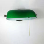 Vintage Glass Half Moon Wall Sconce Lamp 1-Light Lasson Living