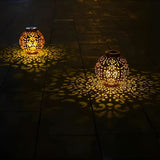 Vintage Globe Solar LED Garden Lantern 1-Light Lasson Living