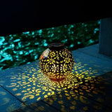 Vintage Globe Solar LED Garden Lantern 1-Light Lasson Living