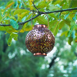 Vintage Globe Solar LED Garden Lantern 1-Light Lasson Living