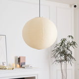 Japanese Washi Paper Globe Pendant Light 1-Light Lasson Living