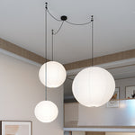 Japanese Washi Paper Globe Pendant Light 1-Light Lasson Living