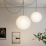 Japanese Washi Paper Globe Pendant Light 1-Light Lasson Living