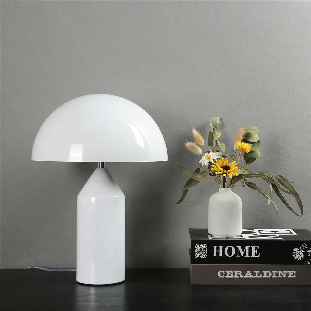 Nordic Brass Dome LED Table Lamp 3-Light Lasson Living