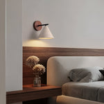 Modern Travertine Cone Wall Sconce LED 1-Light Lasson Living
