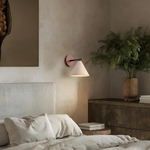 Modern Travertine Cone Wall Sconce LED 1-Light Lasson Living