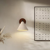 Modern Travertine Cone Wall Sconce LED 1-Light Lasson Living