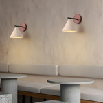 Modern Travertine Cone Wall Sconce LED 1-Light Lasson Living