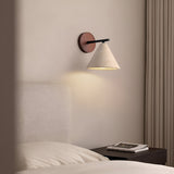 Modern Travertine Cone Wall Sconce LED 1-Light Lasson Living