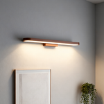 Modern LED Linear Mirror Wall Light | 1-Light Lasson Living