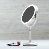 Adjustable Vanity Mirror With LED Lighting And 10X Magnification - Image 1