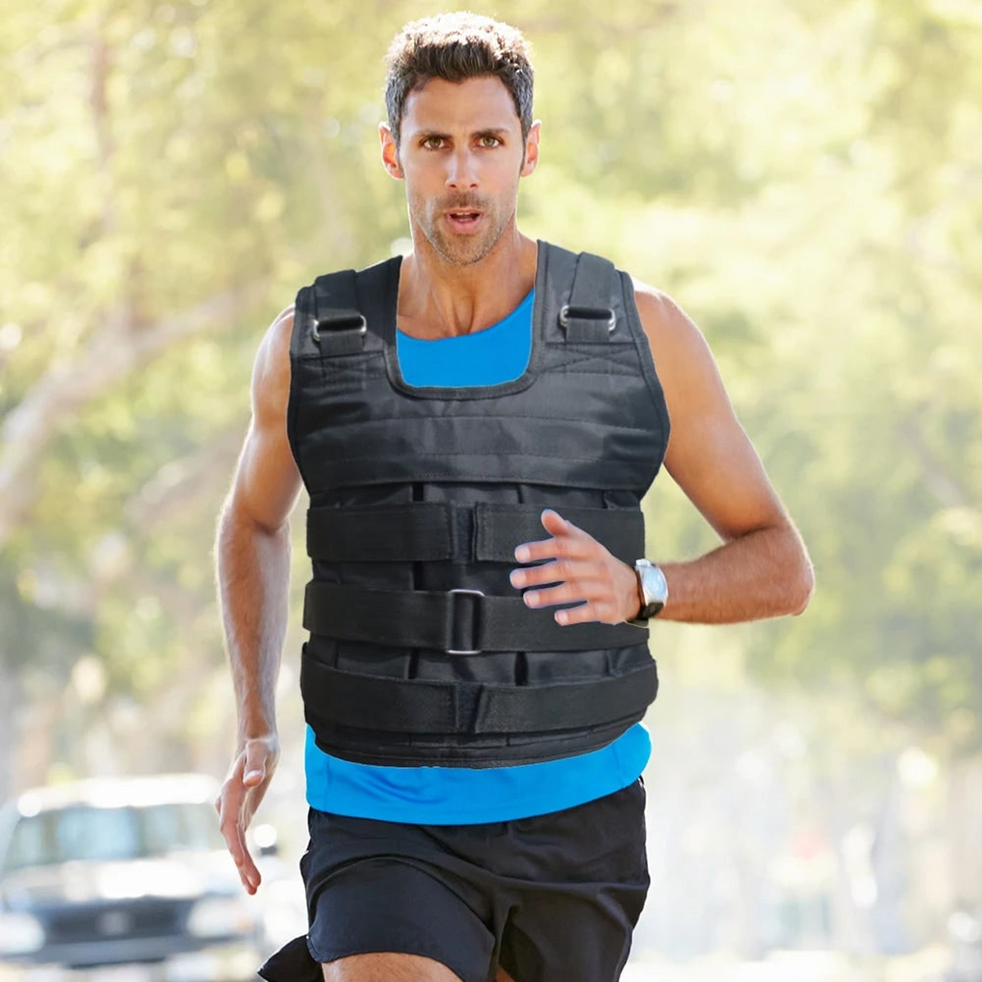 Adjustable Weighted Vest For Walking Running And Strength Training - Image 1