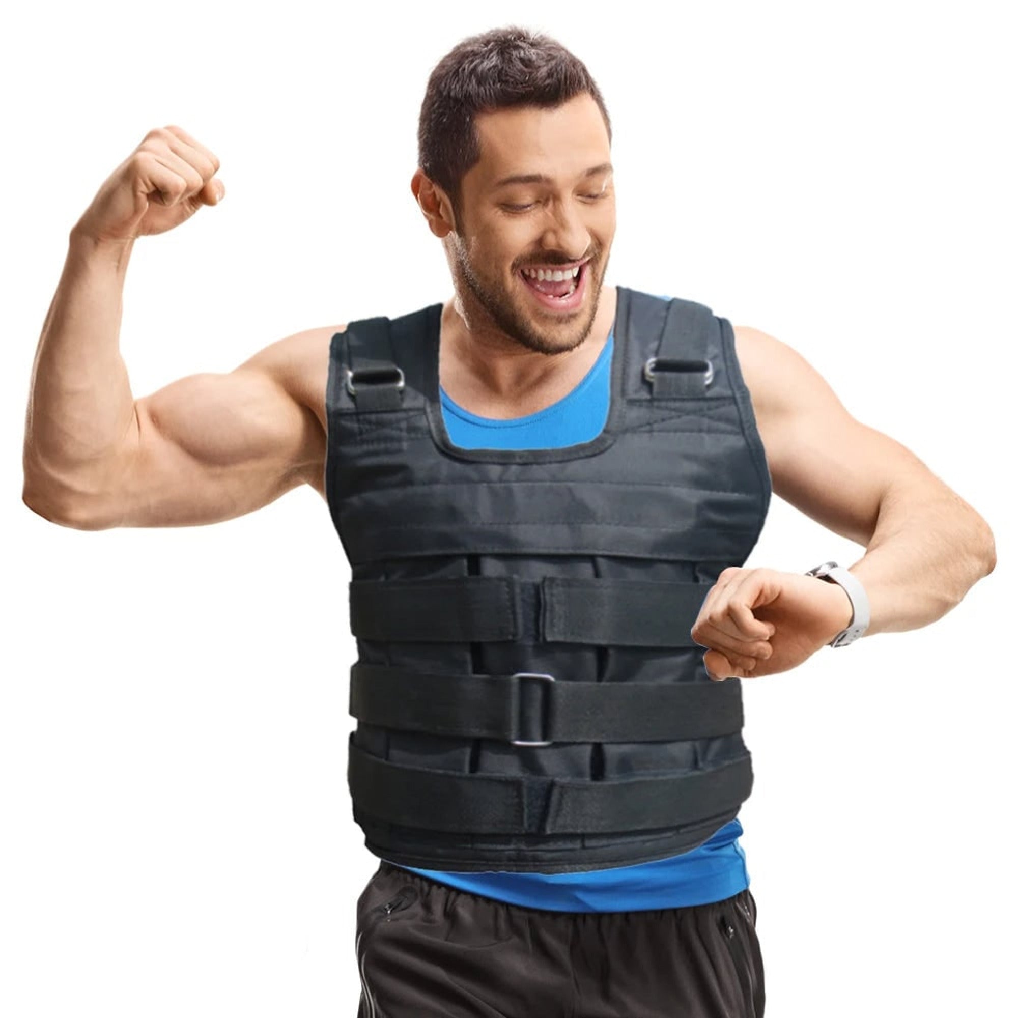 Adjustable Weighted Vest For Walking Running And Strength Training - Image 3