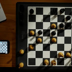 Advanced Robotic Chessboard With Wooden Pieces For Automated Solo Practice And Online Play - Image 8