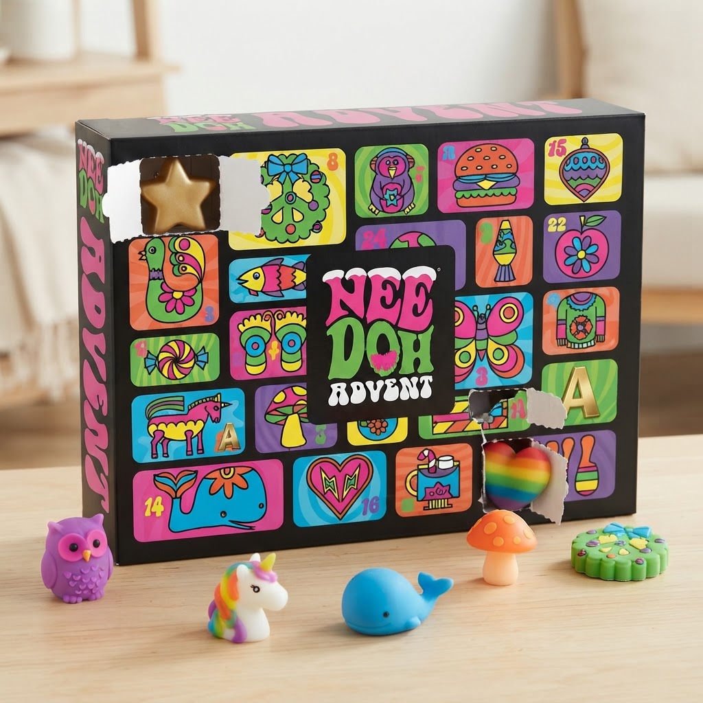 Advent Calendar With 24 Squishy Slow-Rebound Foam Sensory Stress Relief Toys - Image 7