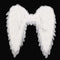 Angel Wings For Halloween Costume Feathered Dress-up With Elastic Straps - Image 1