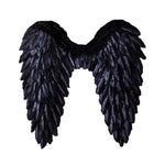 Angel Wings For Halloween Costume Feathered Dress-up With Elastic Straps - Image 2