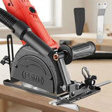 Angle Grinder Attachment With Adjustable Cutting Depth And Angle Guide Stand - Image 1