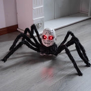 Animatronic Halloween Prop Spider Doll Face Glowing Eyes - Image 6