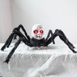 Animatronic Halloween Prop Spider Doll Face Glowing Eyes - Image 8