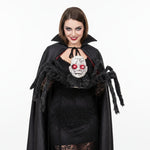 Animatronic Halloween Prop Spider Doll Face Glowing Eyes - Image 9