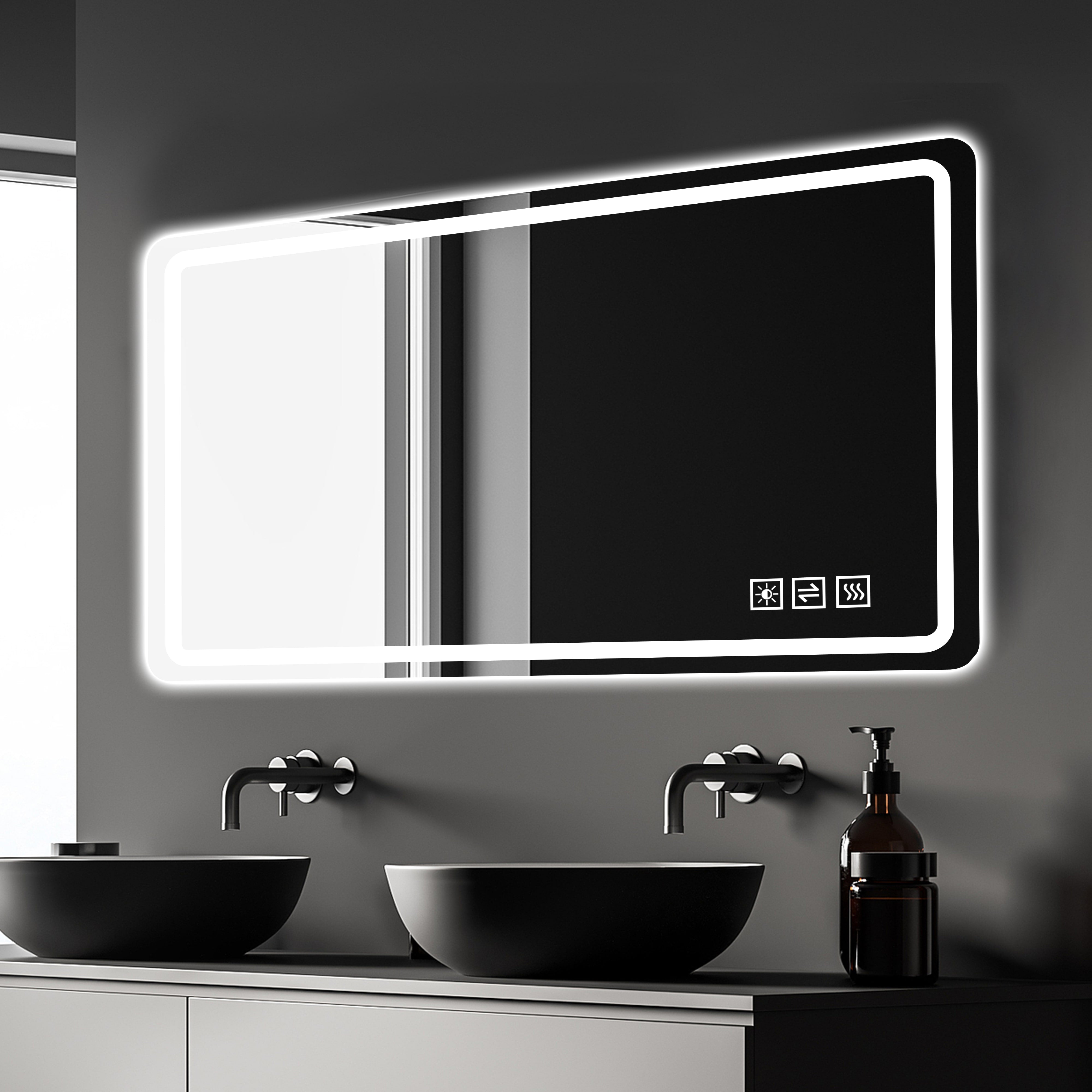 Anti-Fog Dimmable Wall-Mounted LED Vanity Mirror Light - Image 3