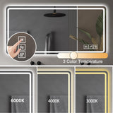 Anti-Fog Dimmable Wall-Mounted LED Vanity Mirror Light - Image 5