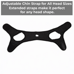 Anti-Snoring Chin Strap With Adjustable Velcro Fastening - Image 2