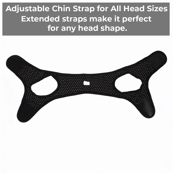 Anti-Snoring Chin Strap With Adjustable Velcro Fastening - Image 2