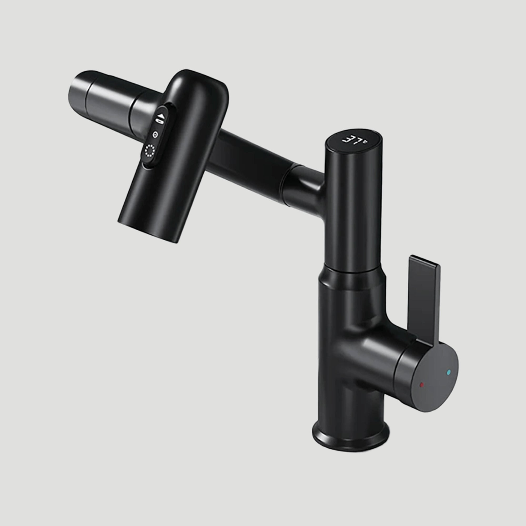 Aquatwist 360° Swiveling Kitchen Faucet With Integrated Temperature Display - Image 8