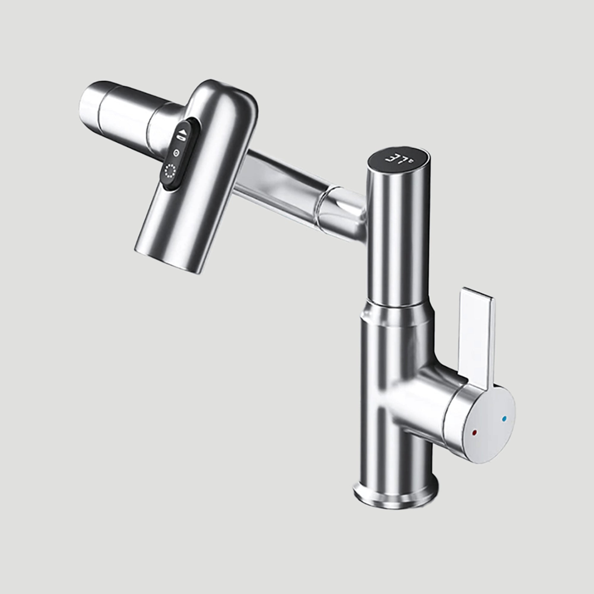 Aquatwist 360° Swiveling Kitchen Faucet With Integrated Temperature Display - Image 6