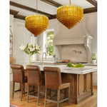 Aurora Amber Neo Deco Chandeliers - Image 11