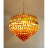 Aurora Amber Neo Deco Chandeliers - Image 13