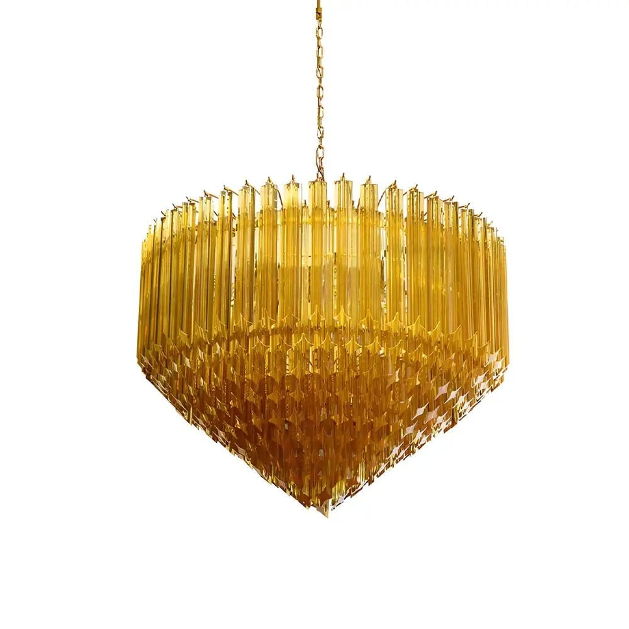 Aurora Amber Neo Deco Chandeliers - Image 14
