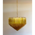Aurora Amber Neo Deco Chandeliers - Image 3