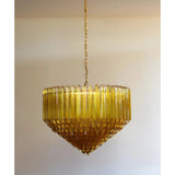 Aurora Amber Neo Deco Chandeliers - Image 3