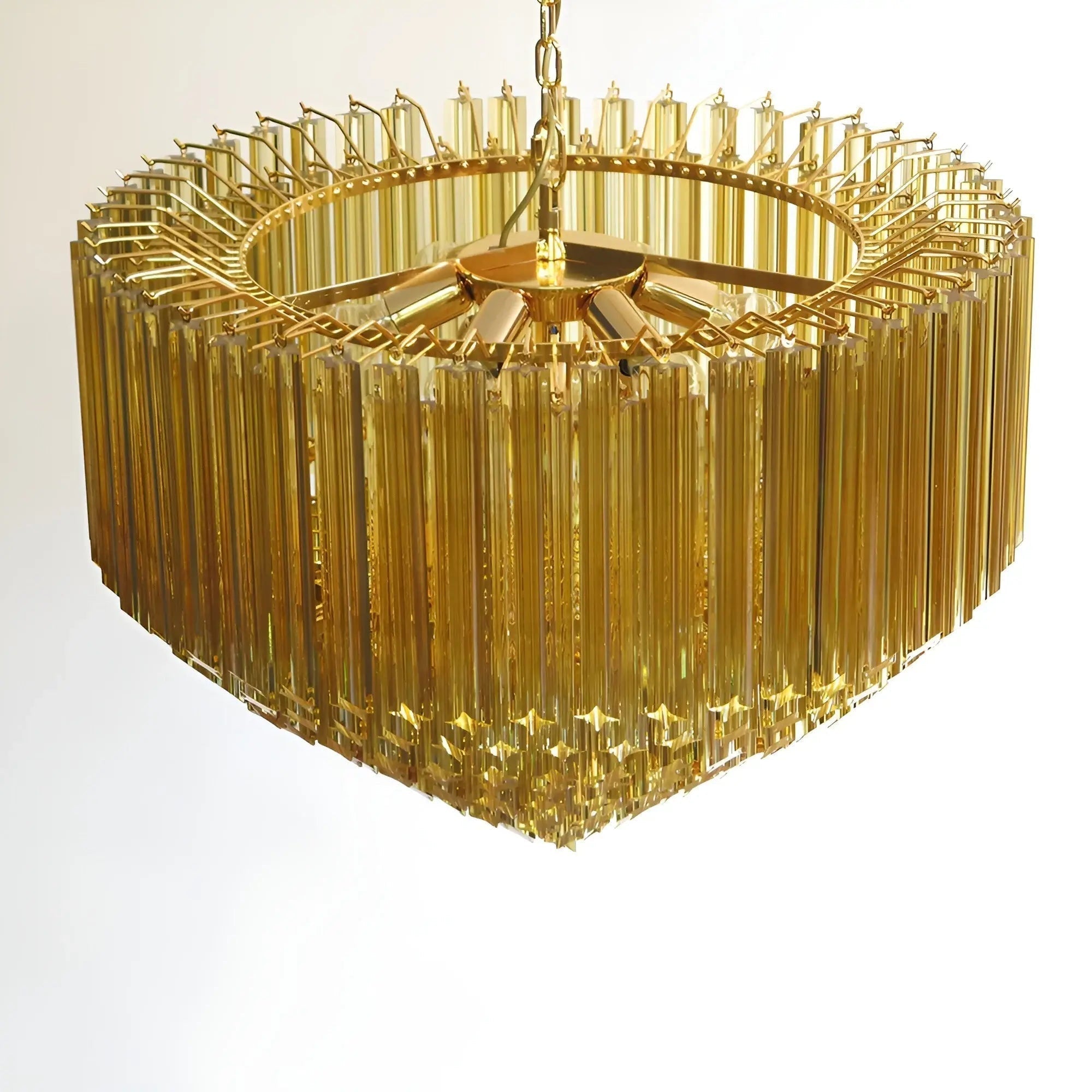 Aurora Amber Neo Deco Chandeliers - Image 6