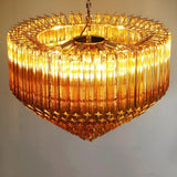 Aurora Amber Neo Deco Chandeliers - Image 7