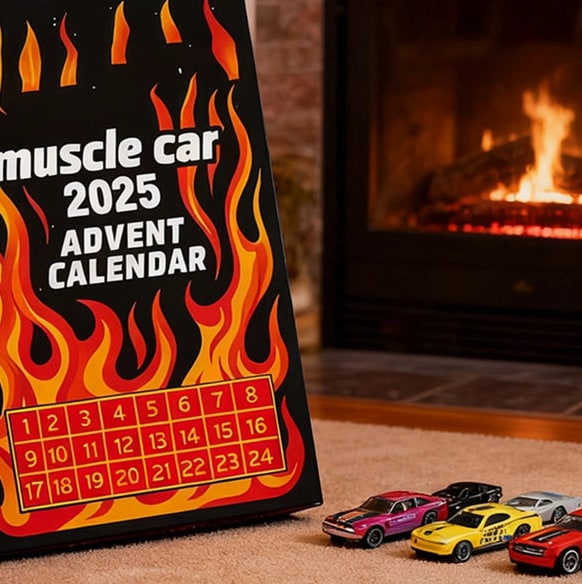 Automas Christmas Vehicle Advent Calendar With 24 Die-Cast Miniature Cars - Image 6