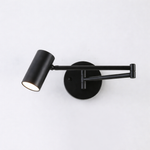Modern Adjustable Swing Arm LED Wall Sconce 1-Light Lasson Living