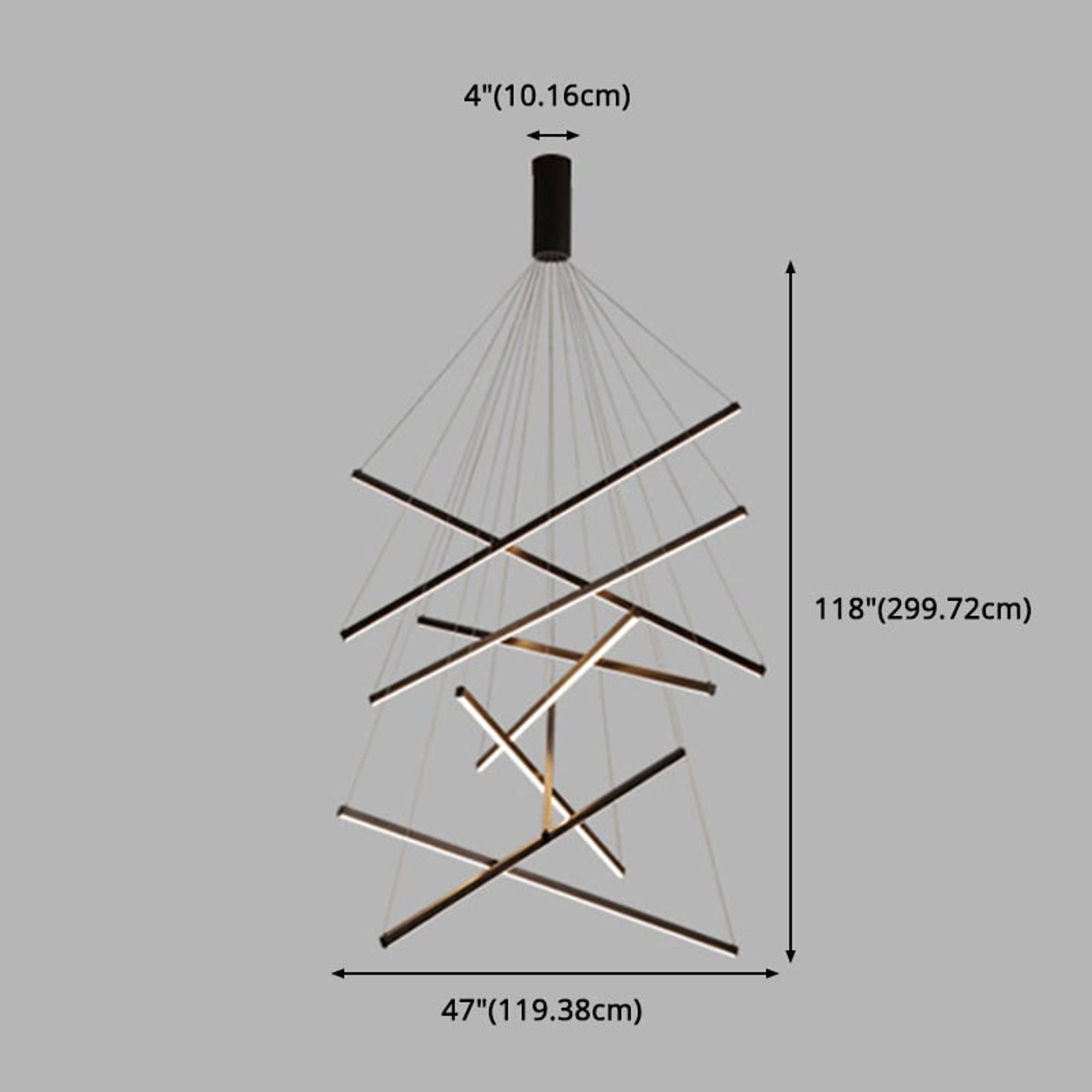 Bar New Minimalist LED Chandeliers - Image 13