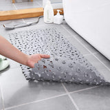 Bath Mat With Non-Slip Grip And Natural Pebble Design For Shower And Bathroom Eco-Friendly With Strong Suction Cups For Secure Hold - Image 3
