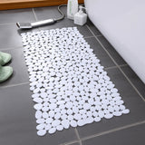 Bath Mat With Non-Slip Grip And Natural Pebble Design For Shower And Bathroom Eco-Friendly With Strong Suction Cups For Secure Hold - Image 2