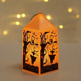 Battery Operated Halloween Lanterns With Warm Candlelight - Image 1