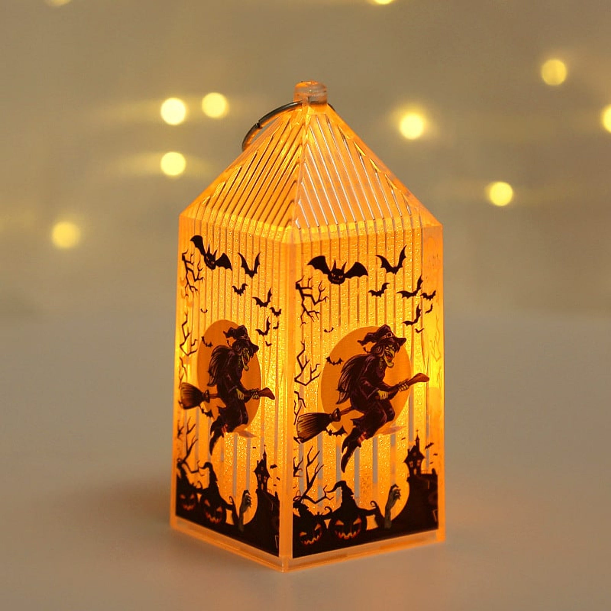 Battery Operated Halloween Lanterns With Warm Candlelight - Image 9