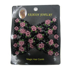 Beaded Hair Comb With Stretchable Design For Secure Styling - Image 9