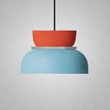 Nordic Zinc Alloy Dual-tone Dome Pendant Light LED 1-light Lasson Living