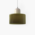 Modern Glass Cylinder Pendant 1-Light Lasson Living