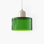 Modern Glass Cylinder Pendant 1-Light Lasson Living